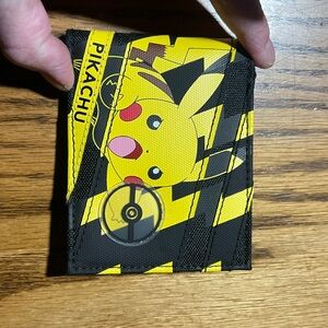 Pokemon Pikachu Yellow and Black Kids Wallet